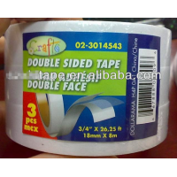 Used in office double sided tape stationary tape hot-melt adhesive tape provided by chinese supplier