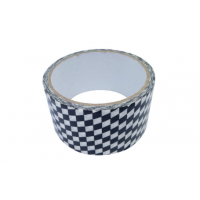 custom black and white cloth duct tape