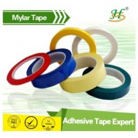 6.2KV breakdown voltage acrylic adhesive polyester film colorful mylar tape