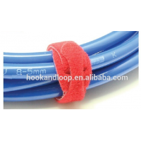 hook and loop reusable cable tie