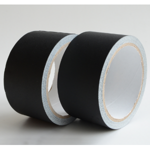 Matt Low Gloss Finish Cloth Black Non-reflective Pro Gaff Gaffers Tape for Entertainment Film Industry