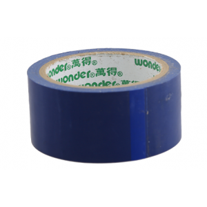 Single sided insulating electric warning tape for floor marking