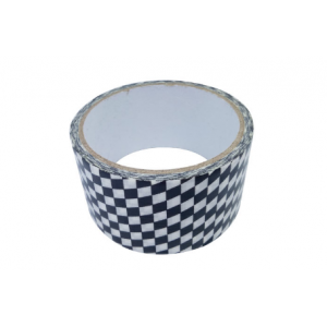 custom black and white cloth duct tape