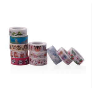 Simple Christmas Card Line Multipurpose Colorful Printing Halloween Items Washi Tape