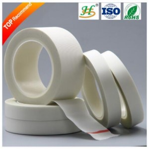 H Glass White Electrical Fiberglass Cloth Adhesive Tape For Coil Wrapping