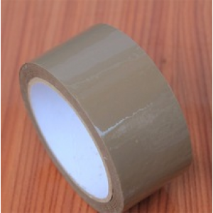 Trade assurance tan color acrylic bopp no bubble packing tape