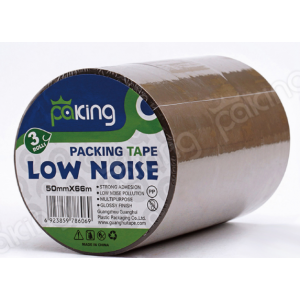 brown round low noise packing adhesive tape