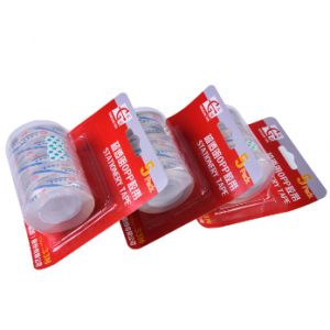 bopp office stationery tape with super clear transparent tape