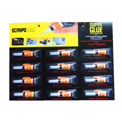 New 12pcs Super Glue 502 3g Blister Packing