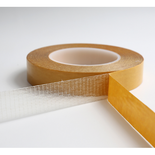 High temperature Self-adhesive Acrylic Double Sided PET Mesh Tape