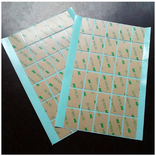 Popular stong adheisve 3M both sided adhesive sheet SUPER STICKY Mounting Rectangle Adhesive permanent