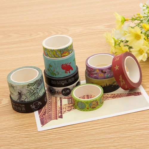 Free samples Box custom washi tape Printed Bangladesh Pakistan japanese washi masking tape wholesale Paper Masking Washi Tape