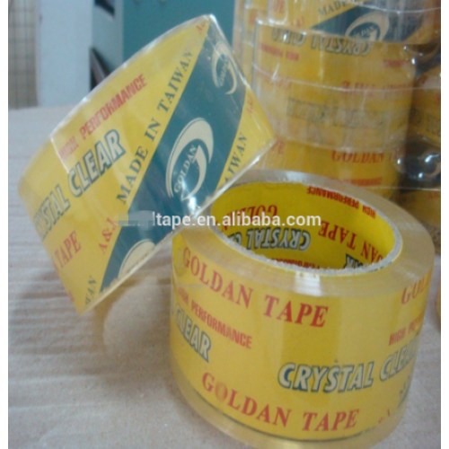 GOLDAN Crystal Super Adhesive tape with customers Core Brand 18mm x 72yd