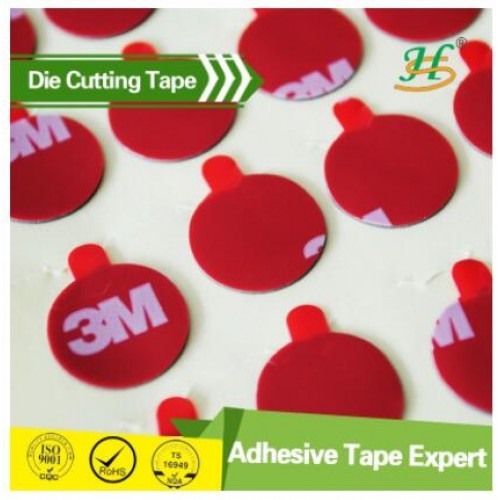 Tissue PET VHB PE Foam Acrylic Adhesive Double Sided Tape For Die Cut