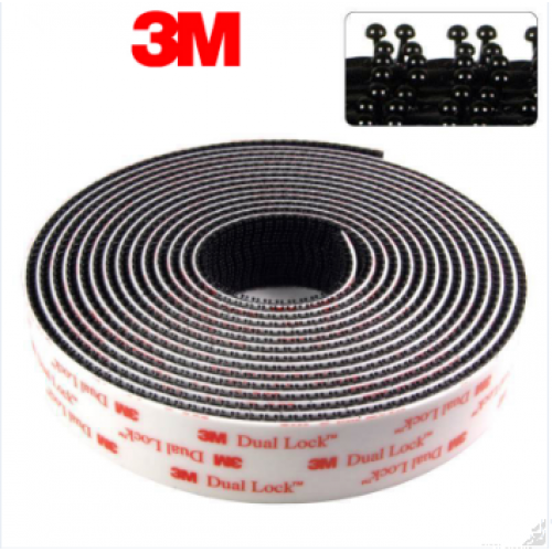 Die Cut 3M Dual Lock SJ3550 Self Adhesive Reclosable Fastener