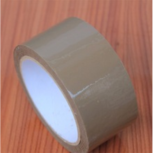 Trade assurance tan color acrylic bopp no bubble packing tape