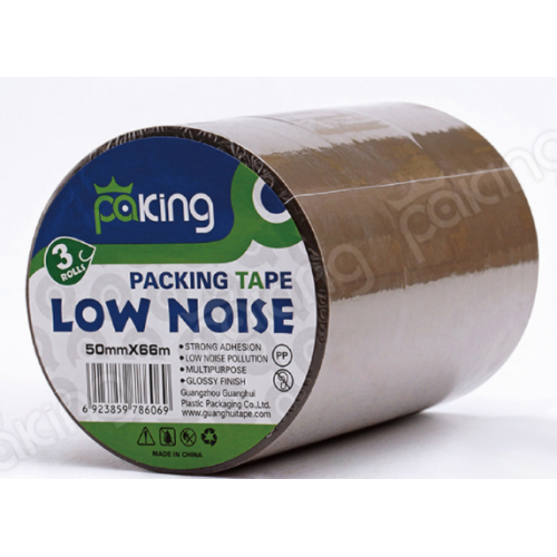 brown round low noise packing adhesive tape