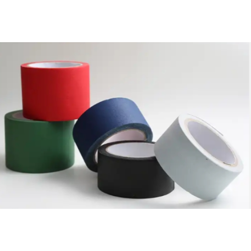 Custom multi colored duct dance floor hot melt stage anti-slip heavy duty electrical insulation matte matt cloth gaffer tape