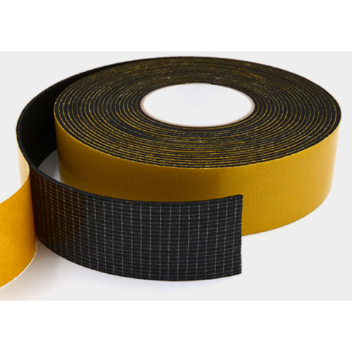 Heat resistant flexible ducts accessories HVAC construction rubber NBR/PVC foam strong adhesive insulation seal tape