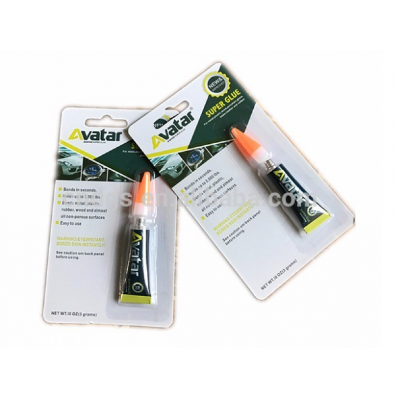 New CYANOACRYLATE ADHESIVE 12PC Card