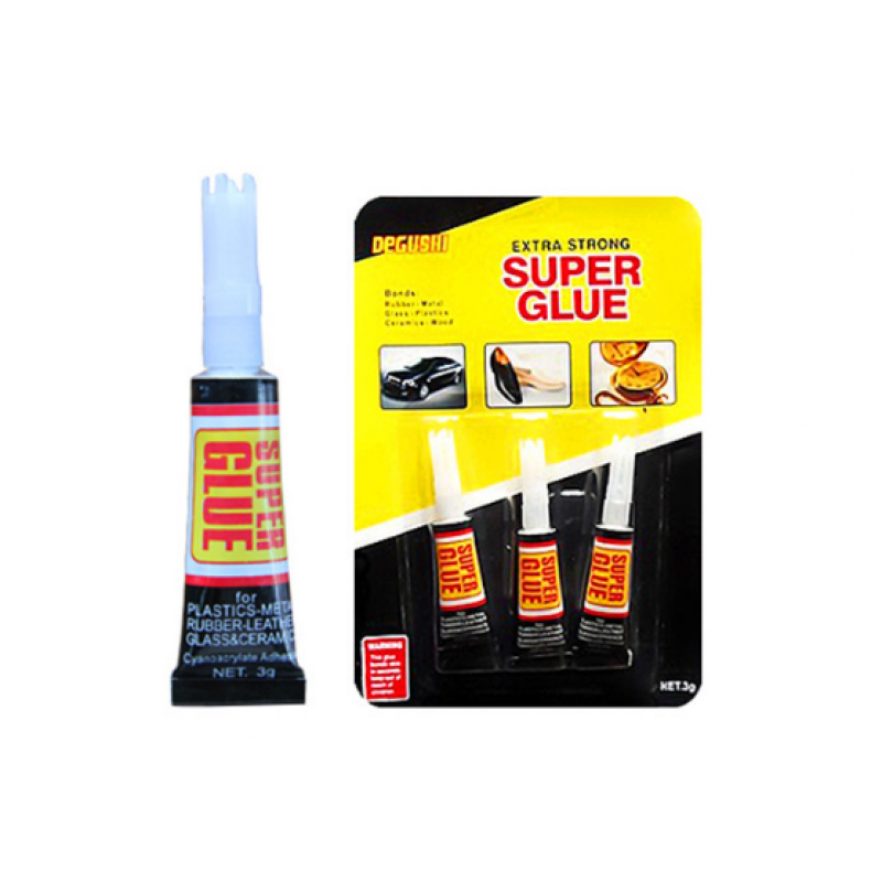 3PC POWERFUL ADHESIVE super glue 502