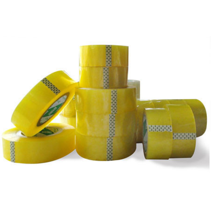 Bopp packing clear adhesive tape roll/Bopp Packing Tape logo printed adhesive tape