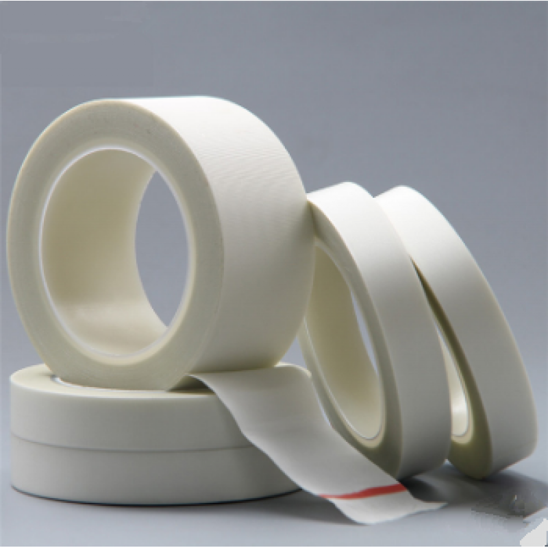 Glass Fiber Cloth High Temperature Masking Insulation Silicone Adhesive Tape