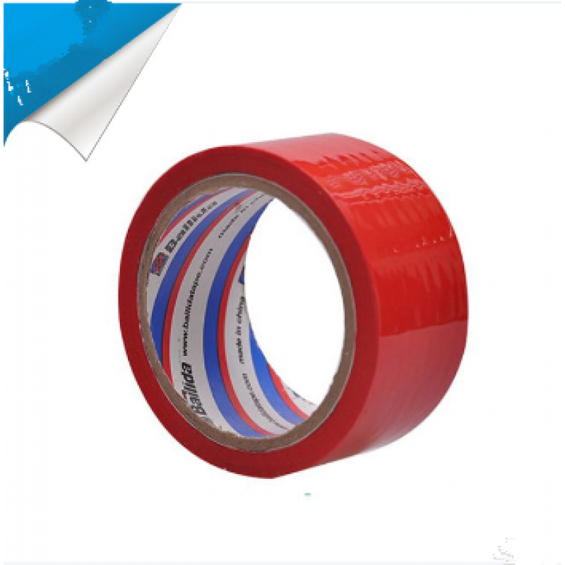 Glue adhesive many colors clear bopp custom packaging tape with free samples