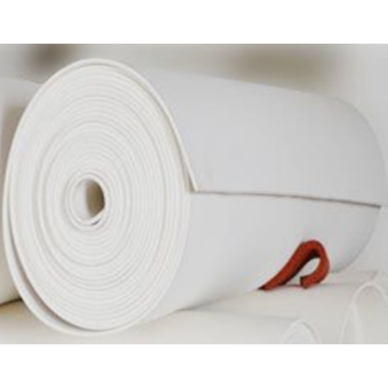 White color silicone foam rubber sheet rolls